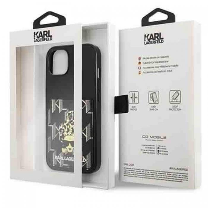 KARL LAGERFELD - Karl Lagerfeld iPhone 13 Mobilskal Korthllare Karlimals