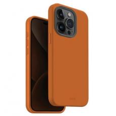UNIQ - UNIQ iPhone 15 Pro Mobilskal Magsafe Lino Hue - Orange