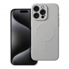 A-One Brand - iPhone 15 Pro Mobilskal Magsafe Silikon - Titanium