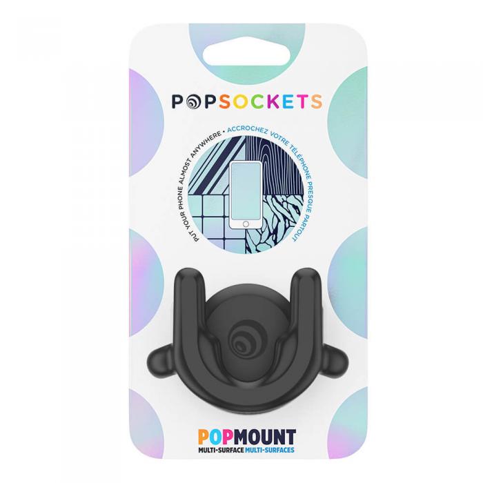 PopSockets - POPSOCKETS PopMount Multi-Surface Svart