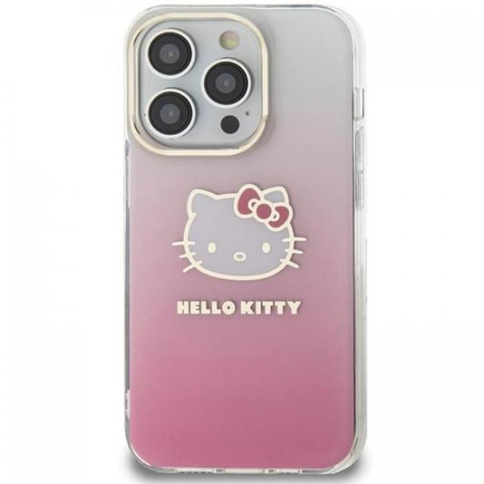 Hello Kitty - Hello Kitty iPhone 14 Pro Max Mobilskal IML Gradient Electrop Kitty Head