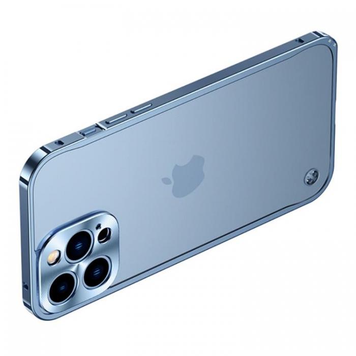 A-One Brand - iPhone 14 Plus Skal Metall Slim - Guld