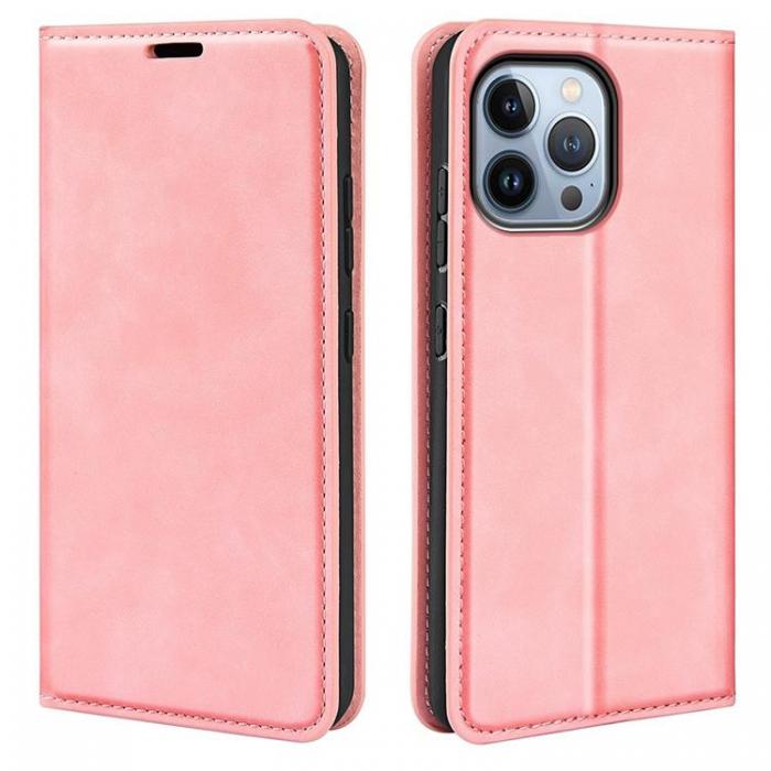 A-One Brand - Folio iPhone 14 Pro Plnboksfodral - Rosa