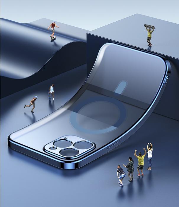 A-One Brand - Electroplating Magsafe Skal iPhone 13 Pro Max - Svart