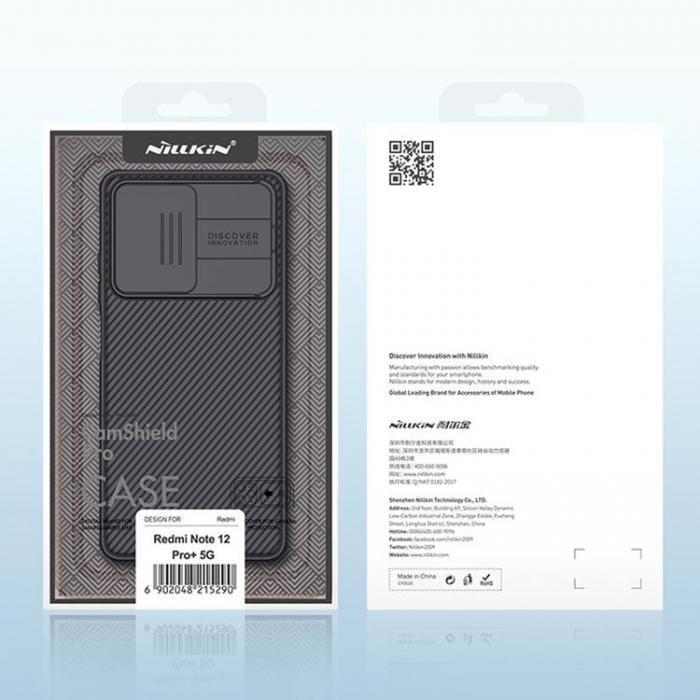 Nillkin - Nillkin Xiaomi Redmi Note 12 Pro Plus Mobilskal Camshield Pro