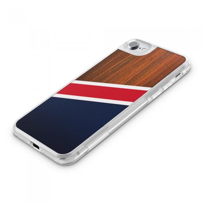 UTGATT5 - Fashion mobilskal till Apple iPhone 7 - Dark Marble New England