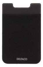 Deltaco - Korthållare för smartphones - Svart