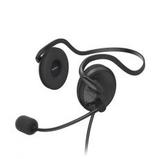 Hama - Hama Headset PC Office Stereo On-Ear NHS-P100 V2 - Svart