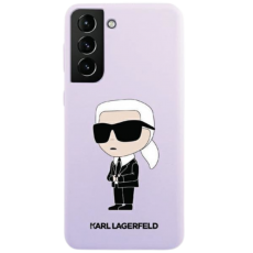 KARL LAGERFELD - Karl Lagerfeld Galaxy S23 Plus Skal Silicone Ikonik - Lila