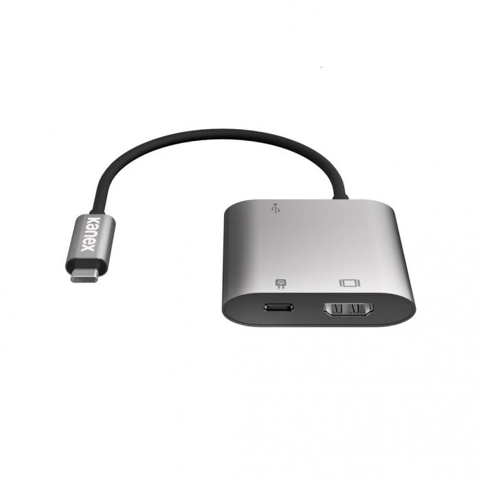 UTGATT1 - Kanex USB-C multimedia laddningsadapter