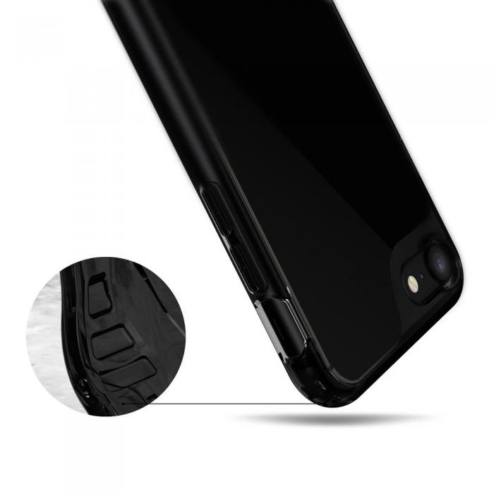 UTGATT5 - Caseology Waterfall Skal till Apple iPhone 7/8/SE 2020 - Jet Svart