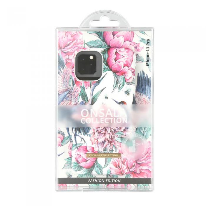 Onsala - ONSALA Mobilskal Soft Pink Crane iPhone 11 Pro