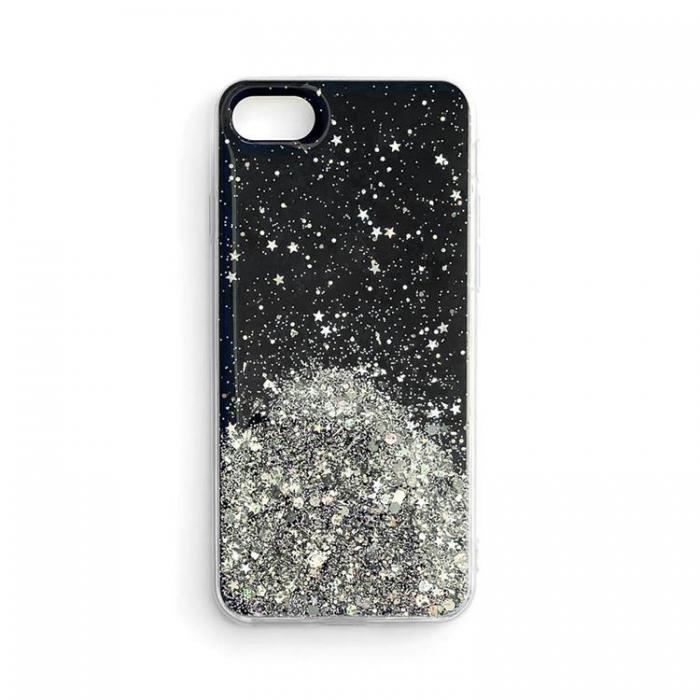 Wozinsky - Wozinsky Star Glitter Shining Skal iPhone 12 mini - Svart