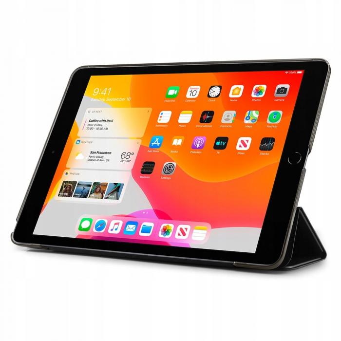 UTGATT5 - Spigen Smart Fold iPad 10,2 2019 Svart