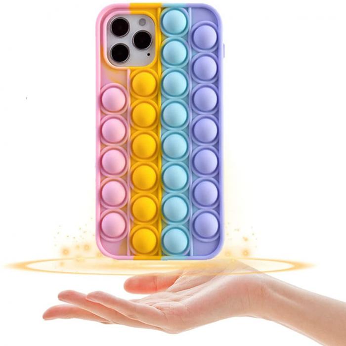 UTGATT1 - Pop it Fidget Multicolor Skal till iPhone 11