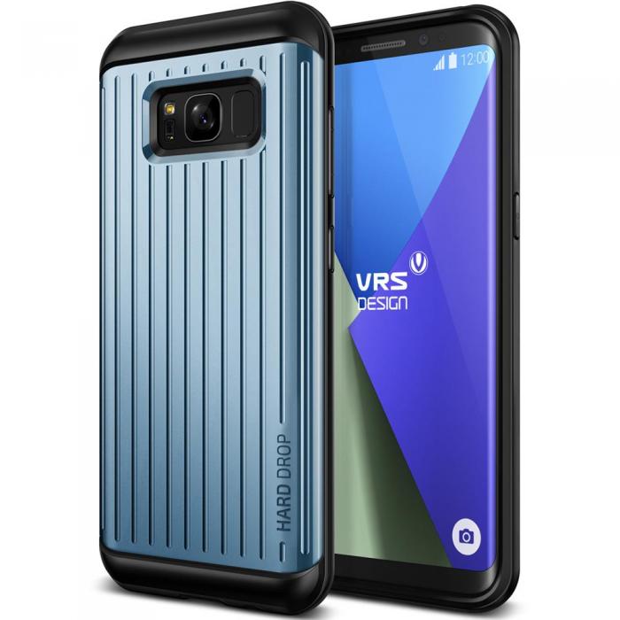 VERUS - Verus Waved Hard Drop Skal till Samsung Galaxy S8 Plus - Bl