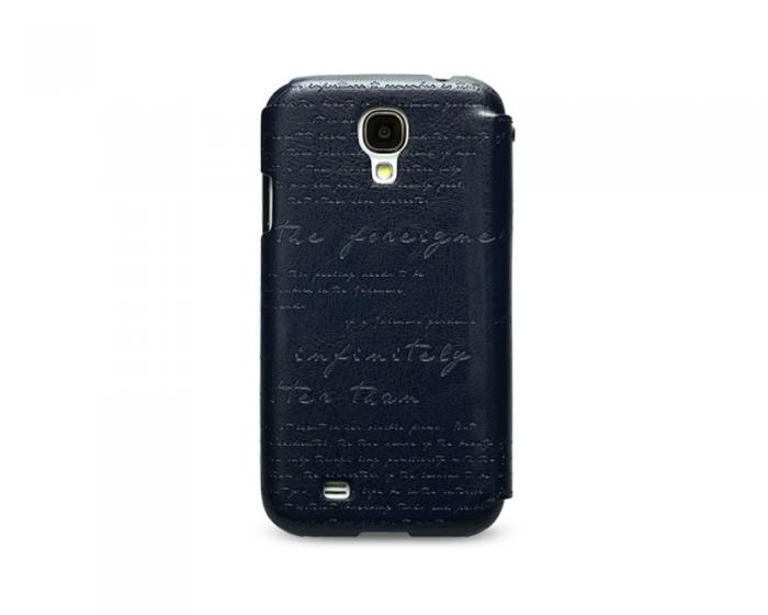 UTGATT4 - Zenus Masstige Lettering Diary till Samsung Galaxy S4 i9500 (Navy Blue)