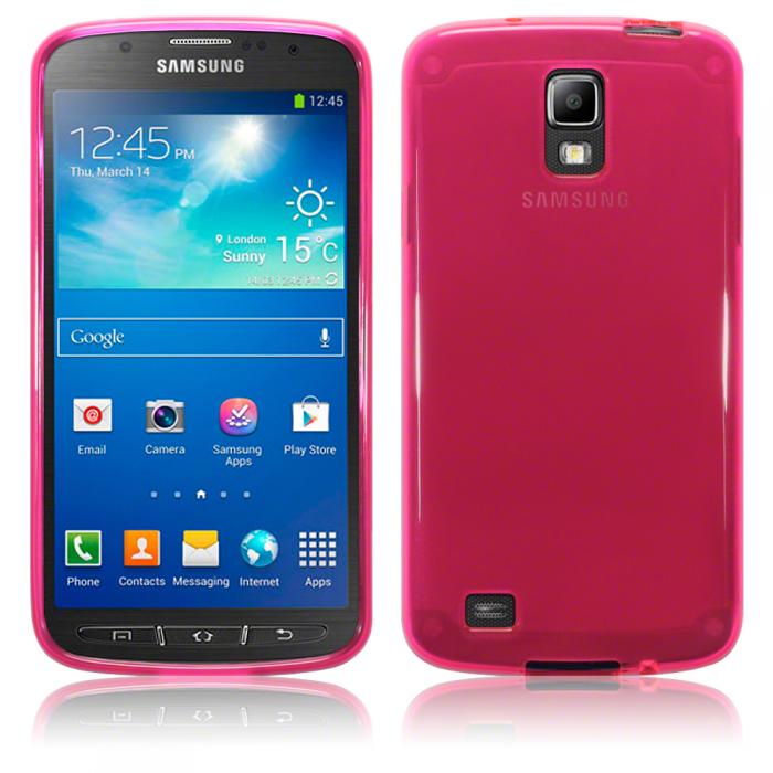 UTGATT4 - FlexiSkal till Samsung Galaxy S4 Active i9295 (Rosa)