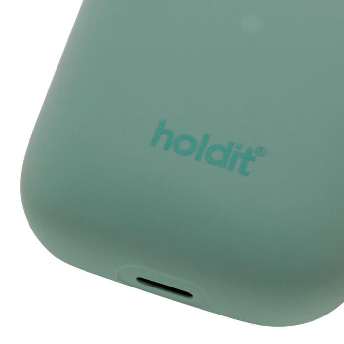 UTGATT5 - Holdit Silicone Case Airpods - Nygard Moss Grn