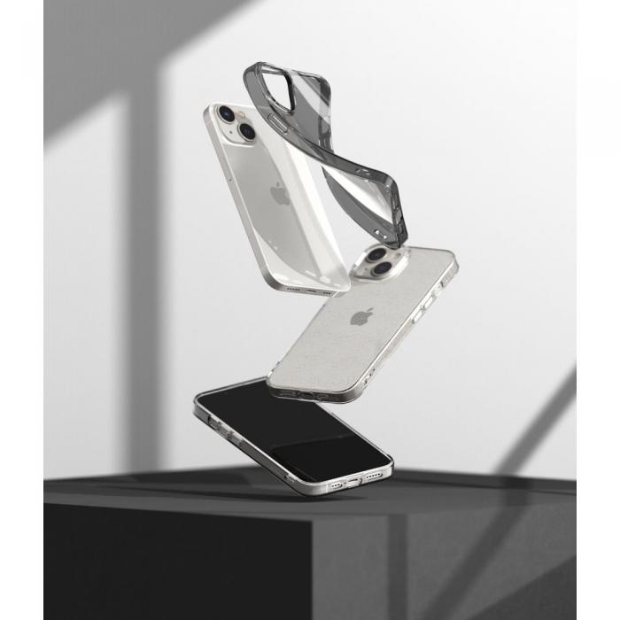 Ringke - RINGKE iPhone 14 Skal Air - Glitter Clear
