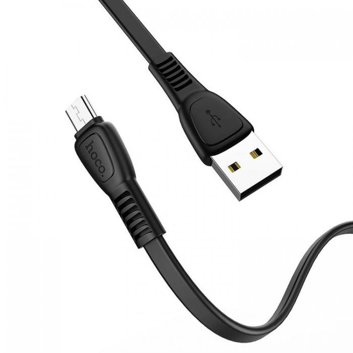 UTGATT1 - Hoco Noah Micro USB Kabel 1m - Svart