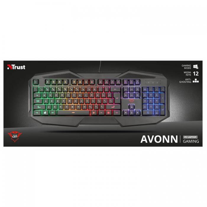UTGATT1 - TRUST GXT 830RW Avonn Gaming Keyboard