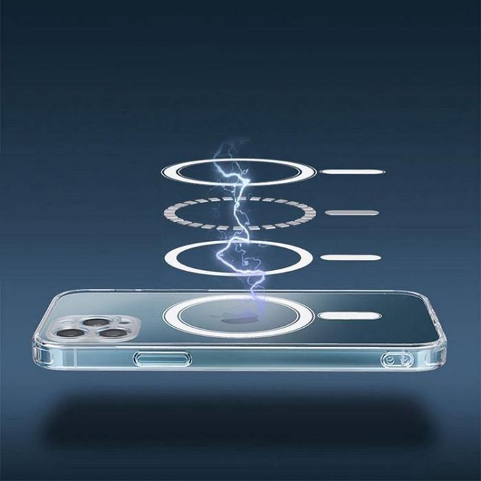 A-One Brand - IPhone 15 Mobilskal Magsafe Clear MID - Transparent