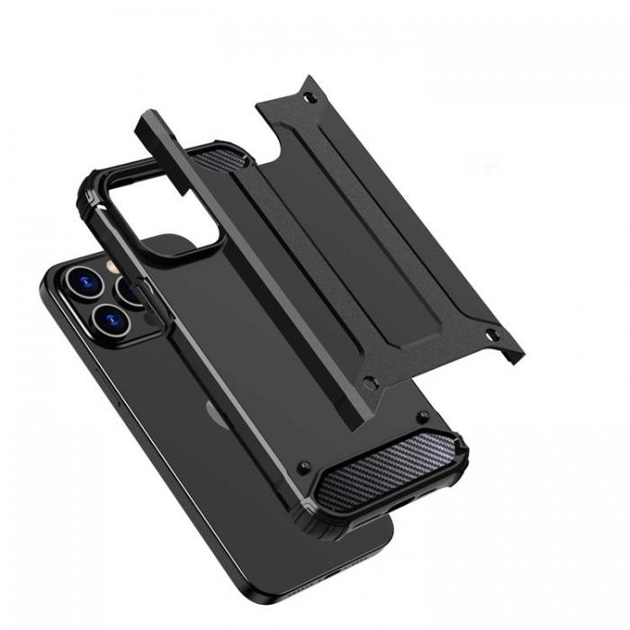 OEM - iPhone 15 Pro Mobilskal Hybrid Armor - Svart