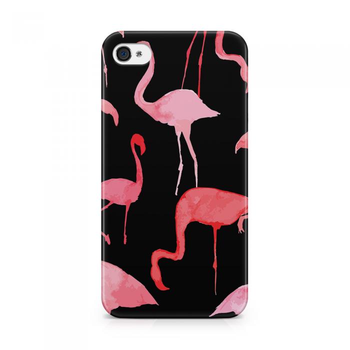 UTGATT5 - Skal till Apple iPhone 4S - Flamingo