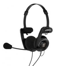 Koss - KOSS Hörlurar PortaPro Communication Headset On-Ear Mic - Svart