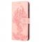 A-One Brand - Tiger Flower Plnboksfodral till Galaxy S21 - Rosa