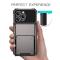 A-One Brand - iPhone 14 Plus Skal Korthllare Flip - Svart