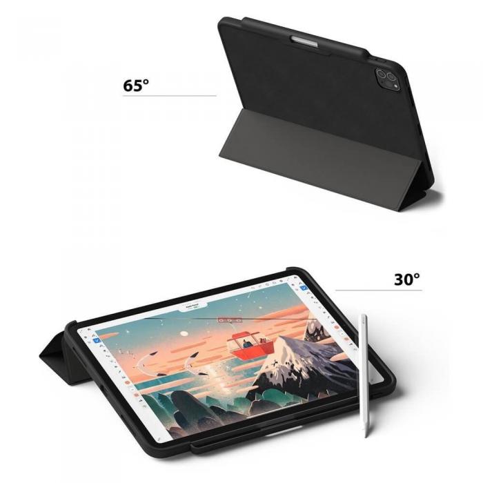 UTGATT4 - Ringke Smart Case fodral iPad Pro 11 2020 Svart