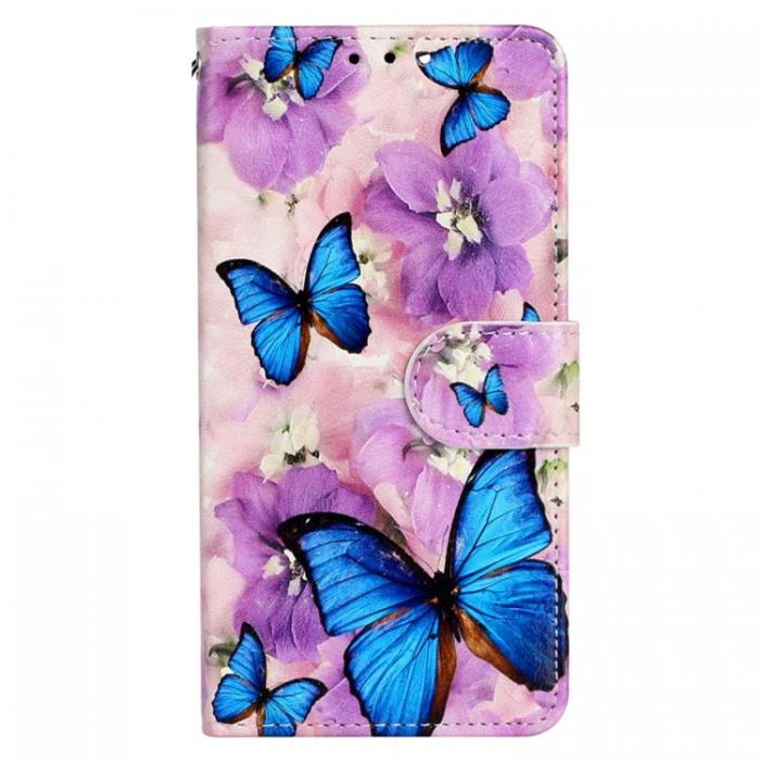 A-One Brand - iPhone 14 Plus Plnboksfodral Folio Flip - Butterfly