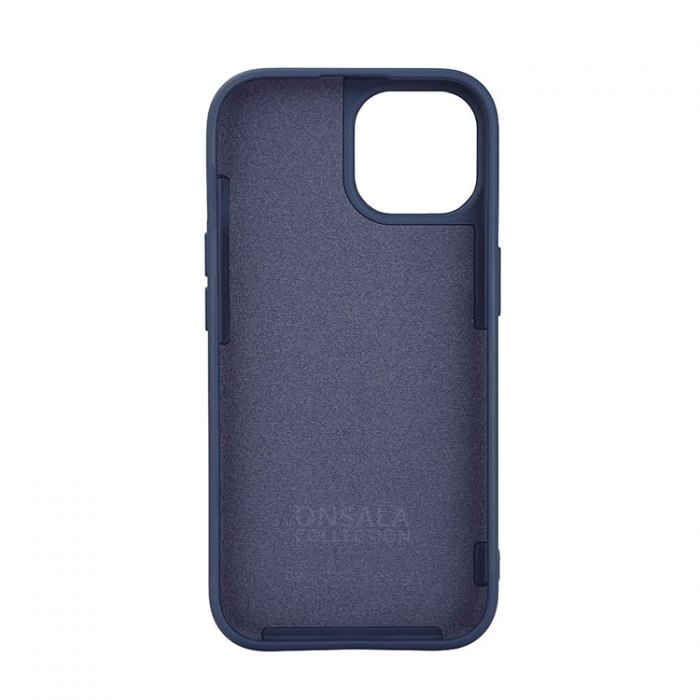 Onsala - Onsala iPhone 15 Mobilskal MagSafe Silikon - Mrkbl