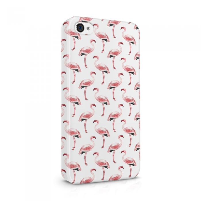 UTGATT5 - Skal till Apple iPhone 4S - Flamingo
