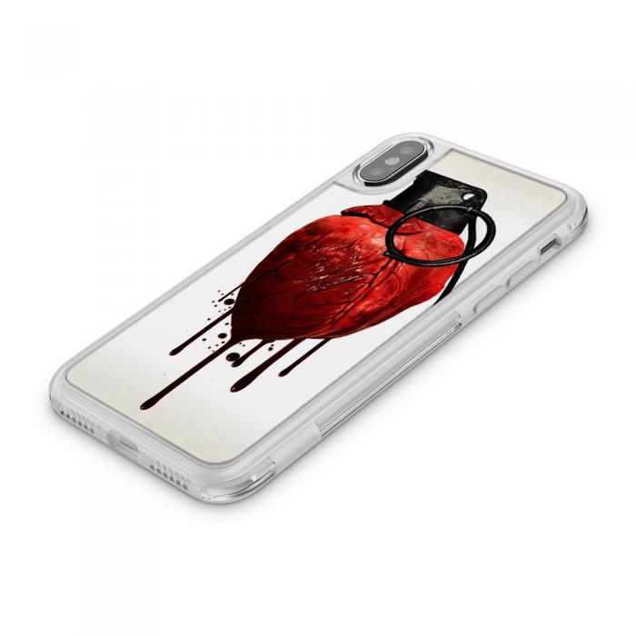 UTGATT5 - Fashion mobilskal till Apple iPhone X - Heart Grenade