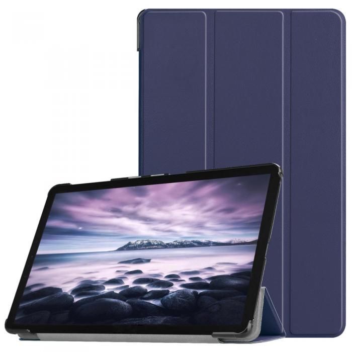 A-One Brand - Tri-fold Fodral fr Samsung Galaxy Tab A 10.5 - Mrkbl