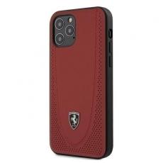 Ferrari - Ferrari Case iPhone 12 & 12 Pro Skal Off Track Perforated Röd