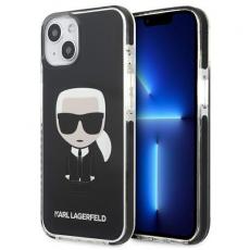 KARL LAGERFELD - Karl Lagerfeld Iconik Karl Skal iPhone 13 mini - Svart