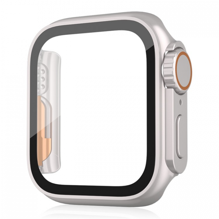 A-One Brand - Apple Watch 7/8 (41mm) Frvandla Utseendet till Apple Watch Ultra Starlight