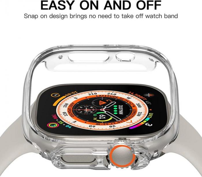 A-One Brand - Apple Watch Ultra (49mm) Skal Shockproof - Clear