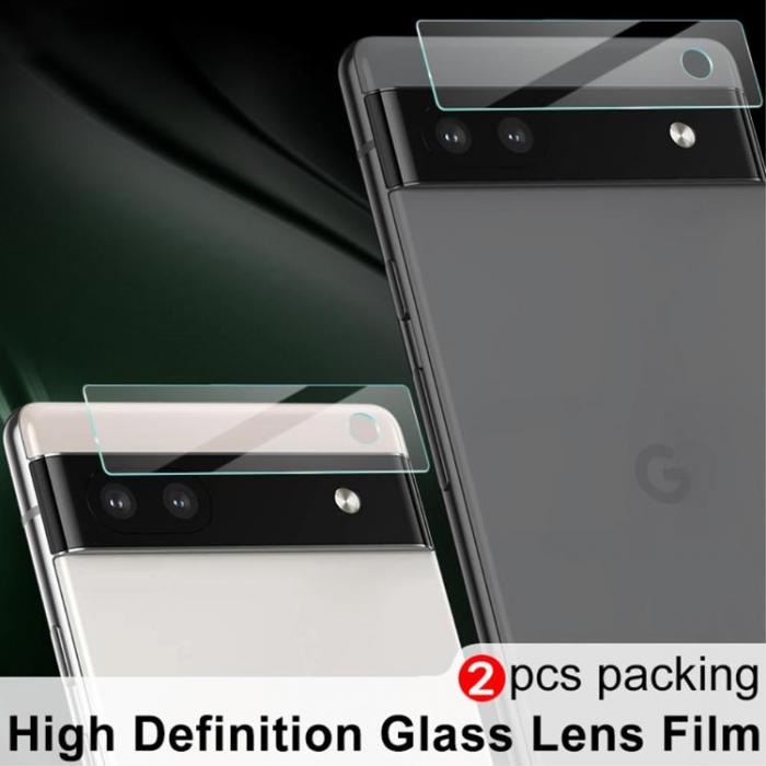 UTGATT1 - IMAK Google Pixel 6a Kameralinsskydd Hrdat glas