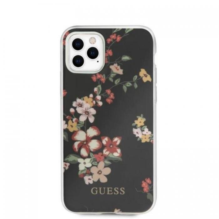 Guess - Guess N  4 Flower Collection Skal iPhone 11 Pro Max - Svart
