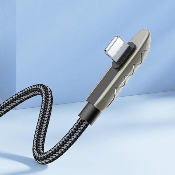 Joyroom - Joyroom Gaming USB-A till Lightning kabel 1.2m - Silver