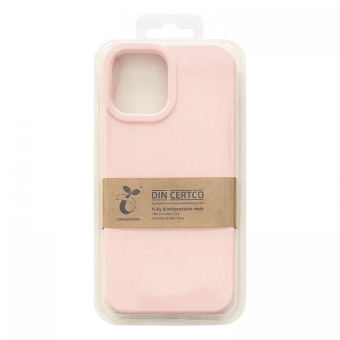 UTGATT5 - Eco Silikon Skal iPhone 13 Mini - Rosa
