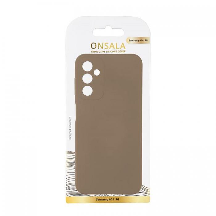 Onsala - Onsala Galaxy A14 5G Mobilskal Silicone - Sand