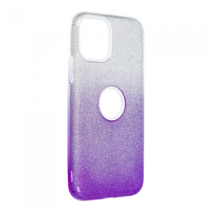Forcell - Forcell SHINING skal till iPhone 11 PRO clear/Lila