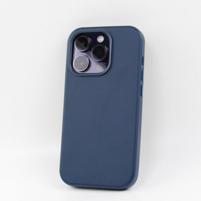 TelForceOne - Lderfodral iPhone 12/12 Pro Mag Mrkbl Skyddande Mobilskal
