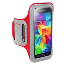 Shocksock - Shocksock Armband till Samsung Galaxy S5 - Röd